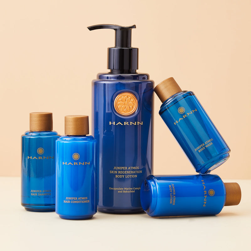 SET THERAPEUTIC HAIR & BODY CARE I against Hyperpigmentation, blemished skin, damaged hair & skin