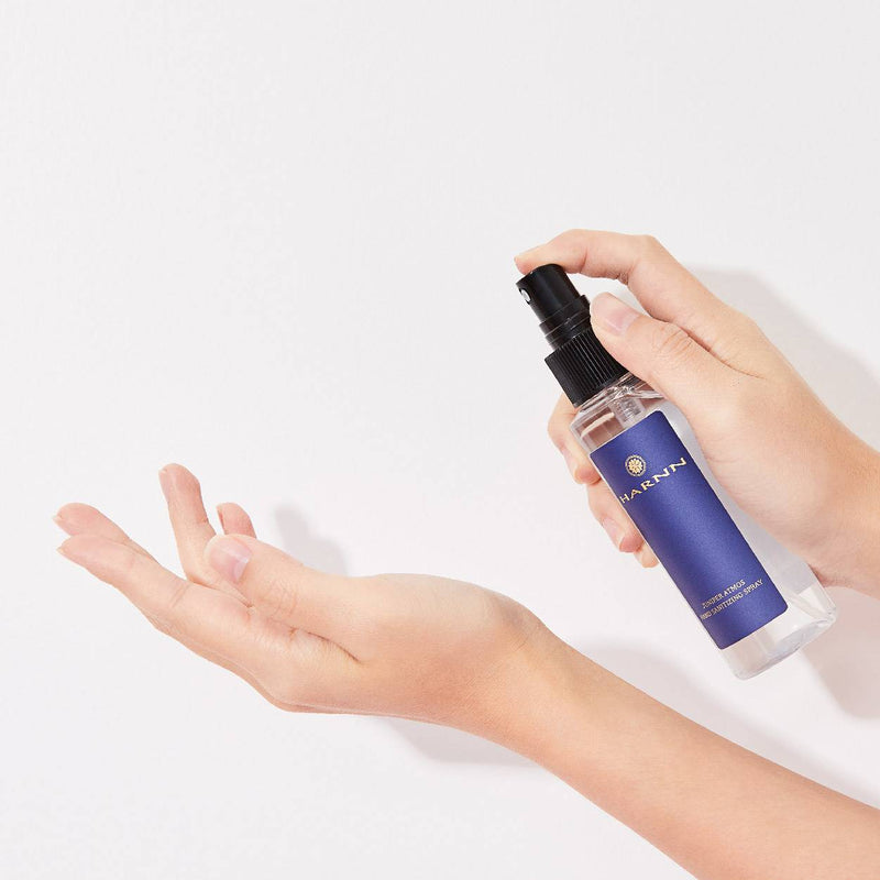 NATURAL SANITIZING SPRAY - hygienically clean against bacteria & viruses, without using water