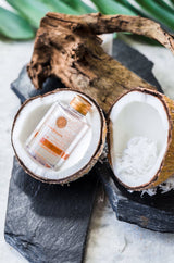 NATIVE BIO COCONUT OIL - WITHOUT ADDITIVES I NATURAL HOME SPA, neutral oil for massages, body & hair care, 100% vegan