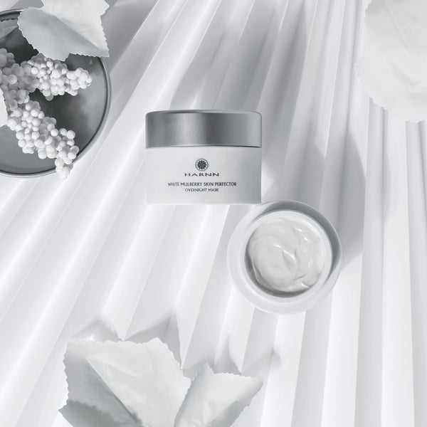 OVERNIGHT SLEEPING FACE MASK I WHITE MULBERRY SKIN PERFECTOR I evenly radiant glow & perfect complexion