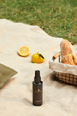 NATURAL SANITIZING SPRAY - YUZU & VETIVER I hygienically clean against bacteria & viruses, without using water